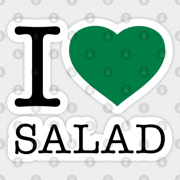 I LOVE SALAD Sticker by eyesblau